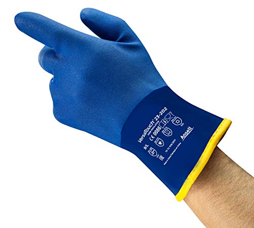 Ansell Unisex 23202 Handschuhe, Blau, 10 EU von Ansell