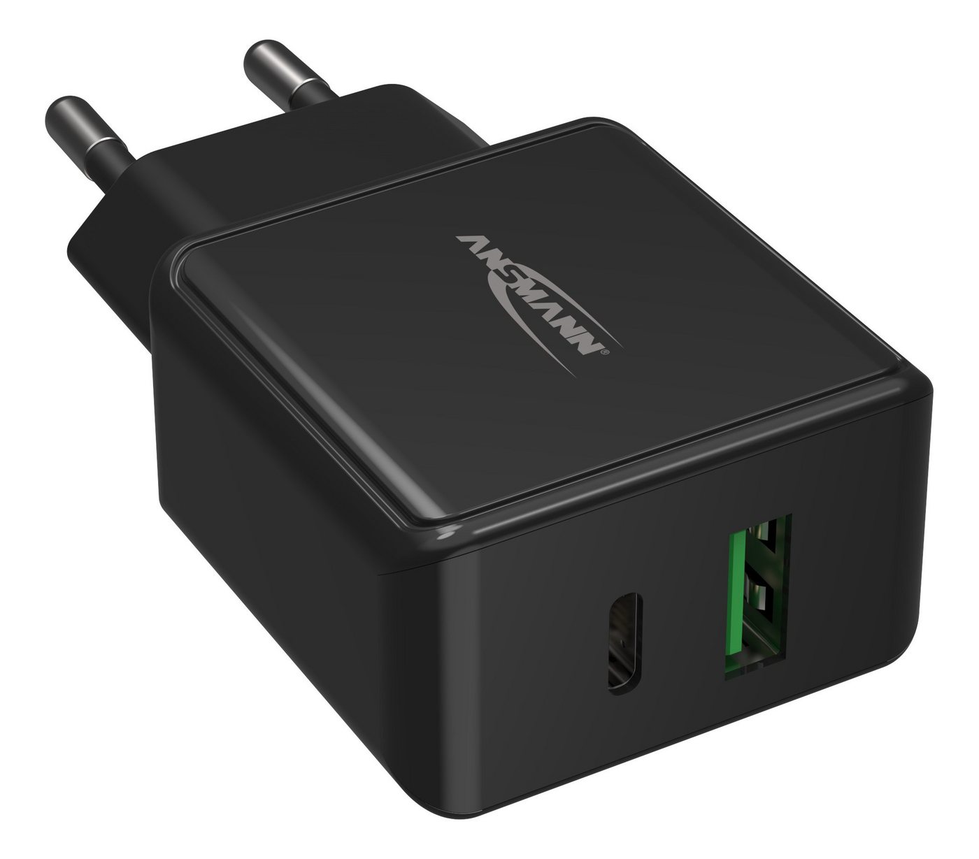 ANSMANN AG USB Ladegerät 20 W mit Power Delivery & Quick Charge 3.0 schwarz USB-Ladegerät ANSMANN AG USB Ladegerät 20 W mit Power Delivery & Quick Charge 3.0 schwarz USB-Ladegerät von ANSMANN AG
