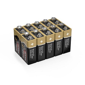 10 ANSMANN Batterie X-POWER E-Block 9,0 V 10 ANSMANN Batterie X-POWER E-Block 9,0 V von Ansmann