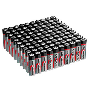 100 ANSMANN Batterien Mignon AA 1,5 V von Ansmann