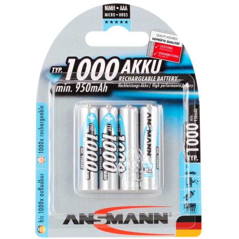 1000mAh NiMh Professional, Akku von Ansmann