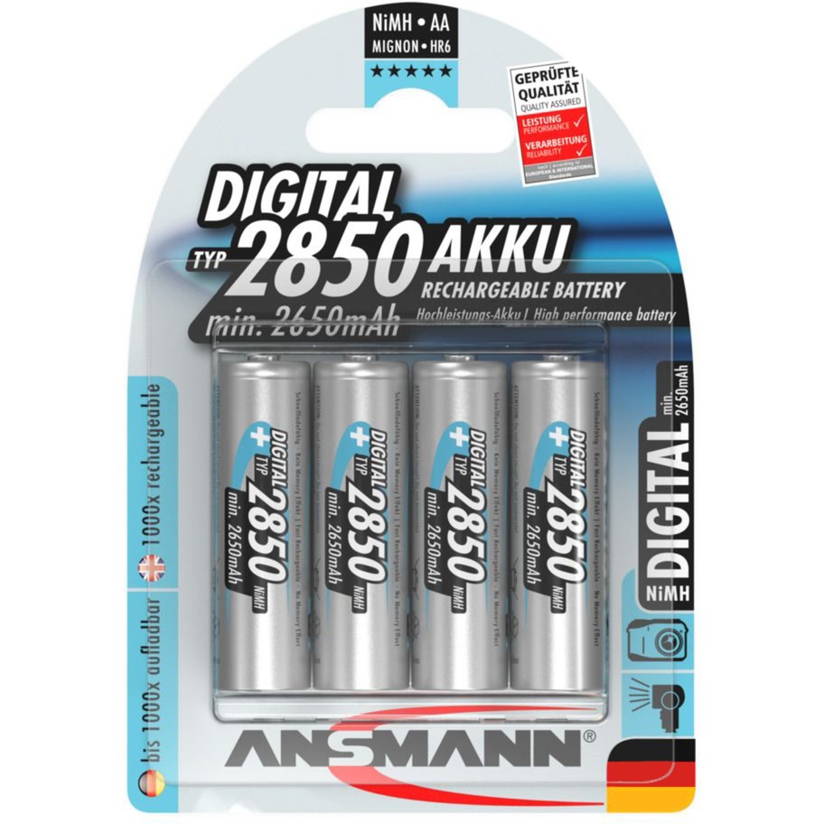 2850mAh NiMh Digital Professional, Akku von Ansmann