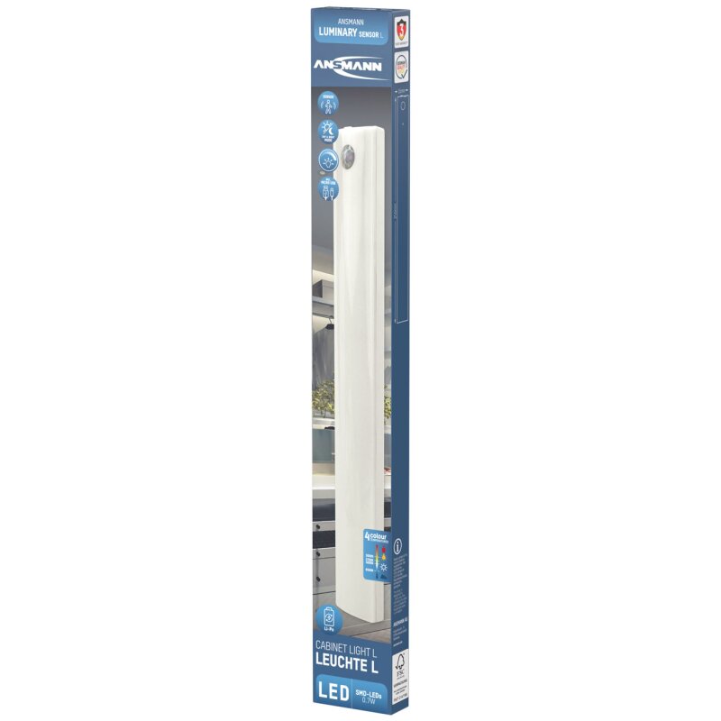 2x Ansmann LED Unterbauleuchte L inkl. Bewegungssensor 2x Ansmann LED Unterbauleuchte L inkl. Bewegungssensor von Ansmann