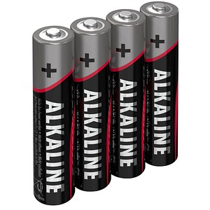 4 ANSMANN Batterien Red Alkaline Micro AAA 1,5 V von Ansmann