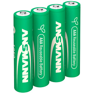4 ANSMANN Batterien Typ 1050 Micro AAA 1,2 V von Ansmann