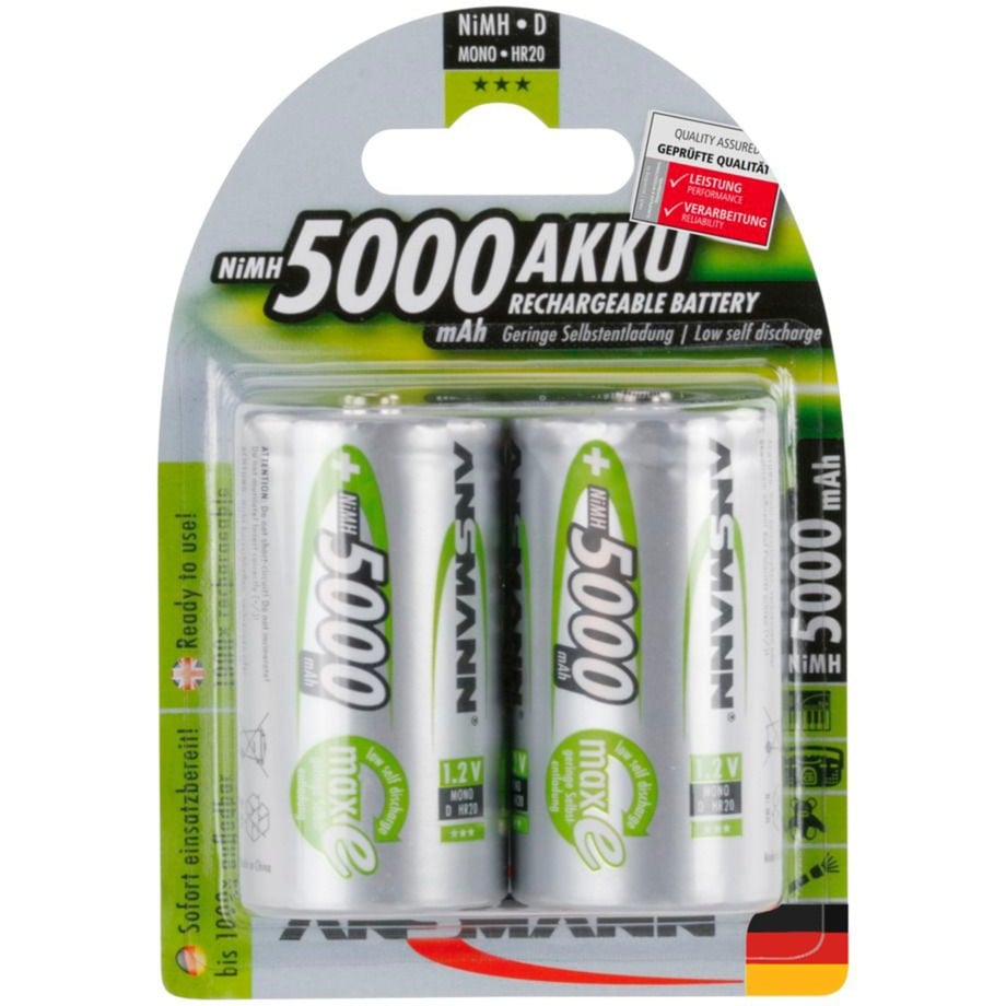 5000mAh NiMh, Akku 5000mAh NiMh, Akku von Ansmann