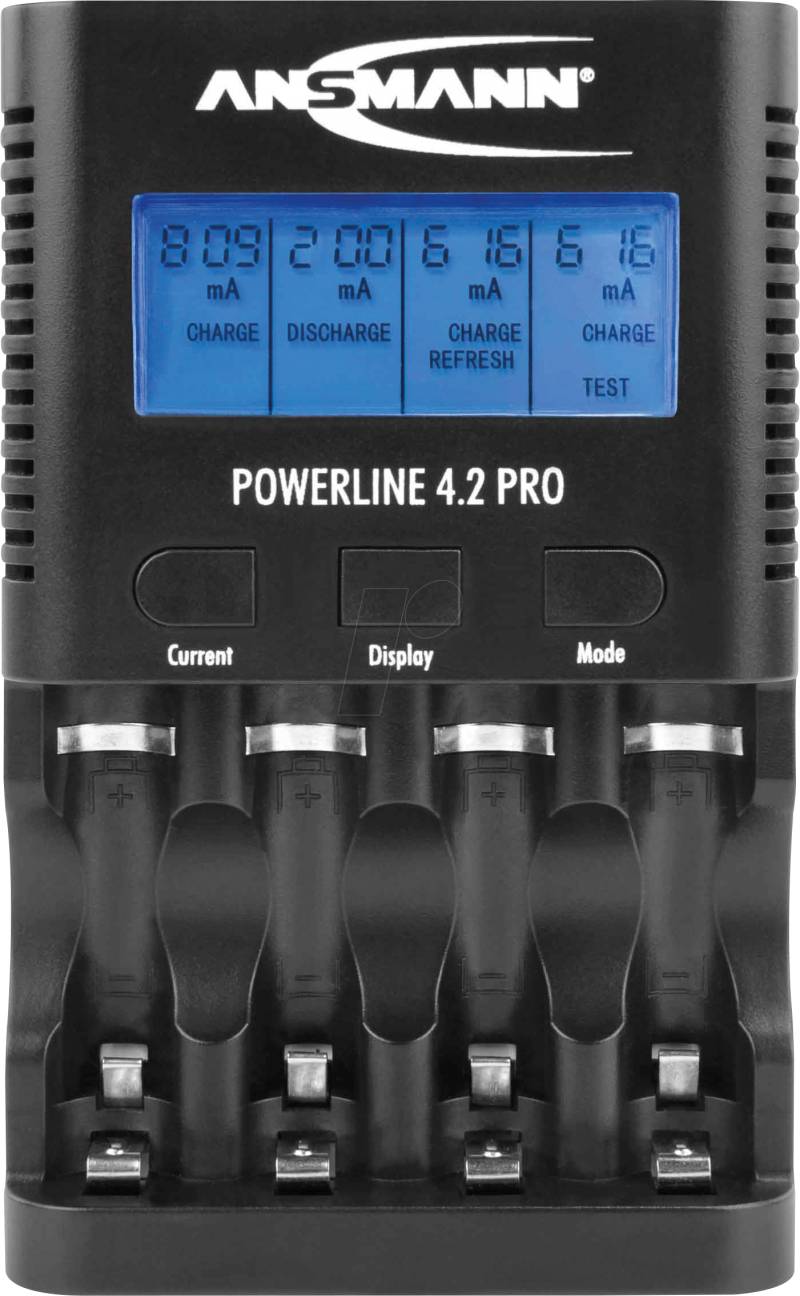 ANS 1001-0079 - Ladegerät Powerline 4.2 Pro, prozessorgesteuert von Ansmann