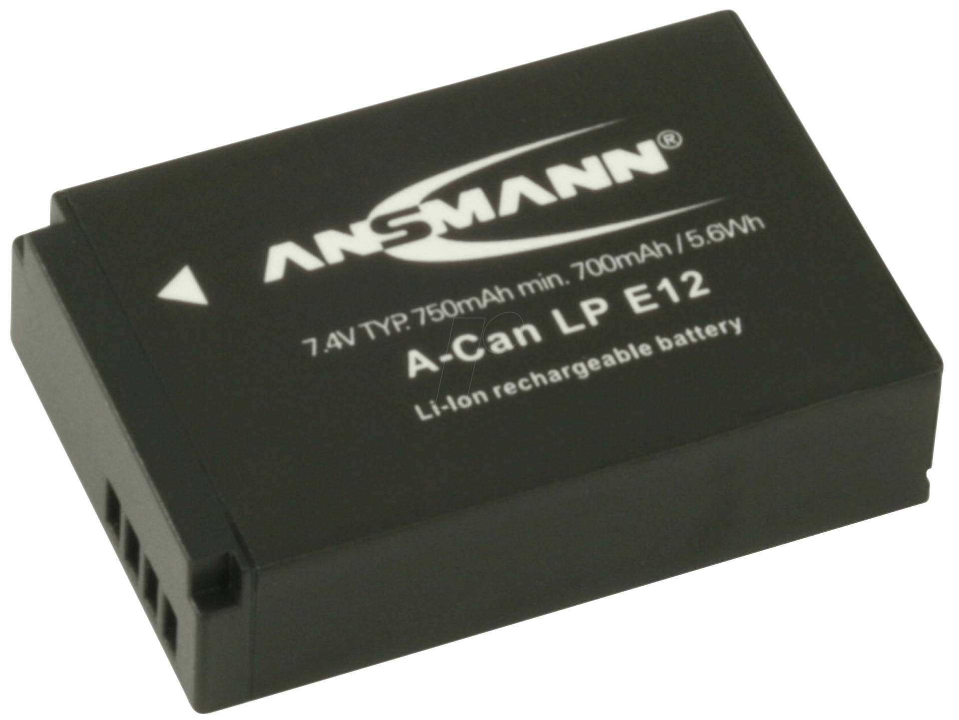 ANS 1400-0045 - Akku, Digitalkamera, kompatibel, 750 mAh, Canon von Ansmann