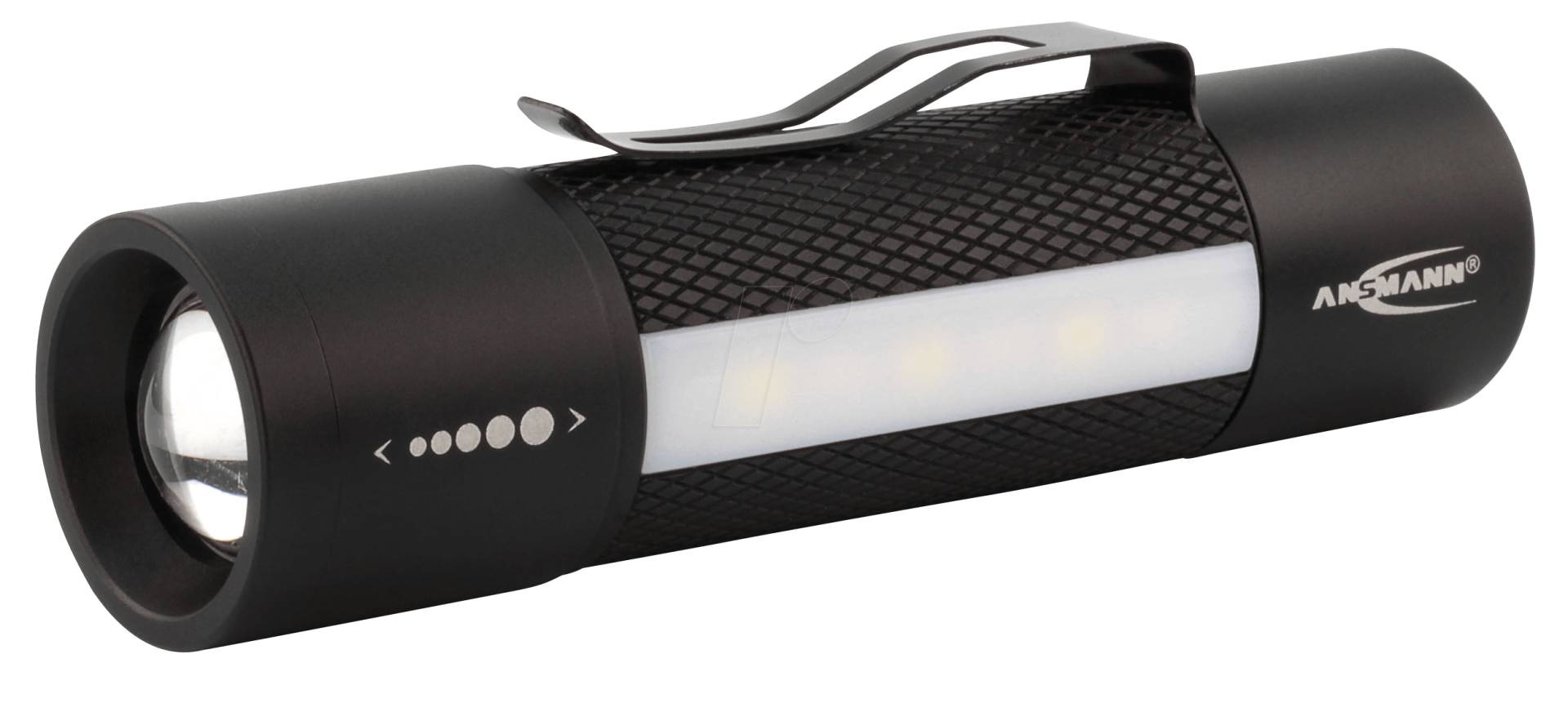 ANS 1600-0137 - LED-Taschenlampe Future Multi 3in1, 180 lm, schwarz, 3x AAA von Ansmann