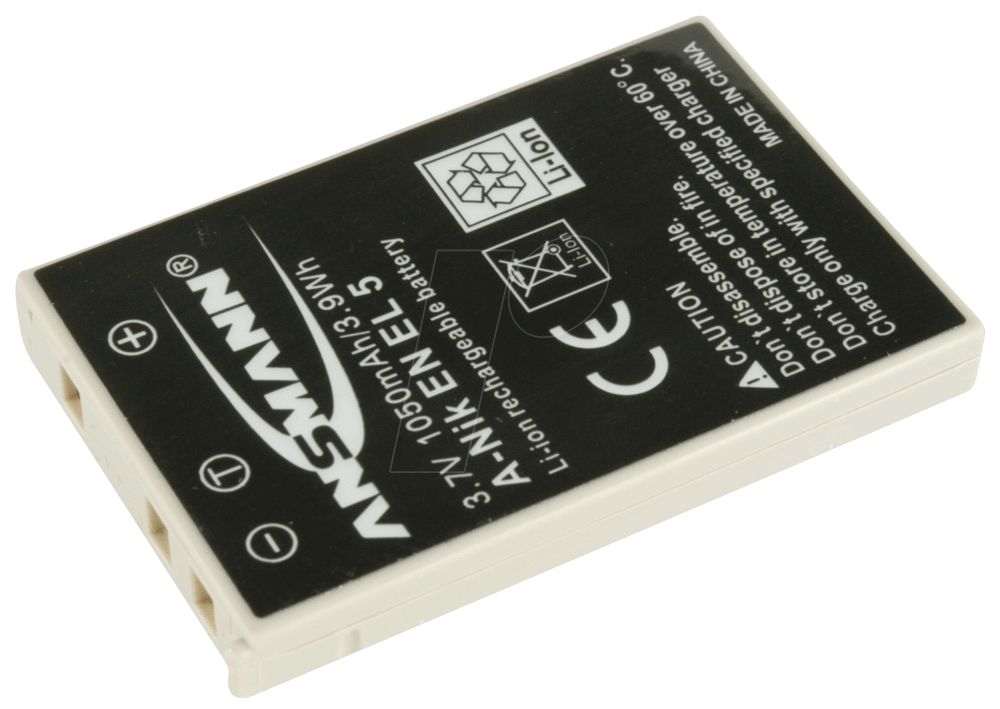 ANS 5022333 - Akku, Digitalkamera, kompatibel, 1050 mAh, Nikon von Ansmann