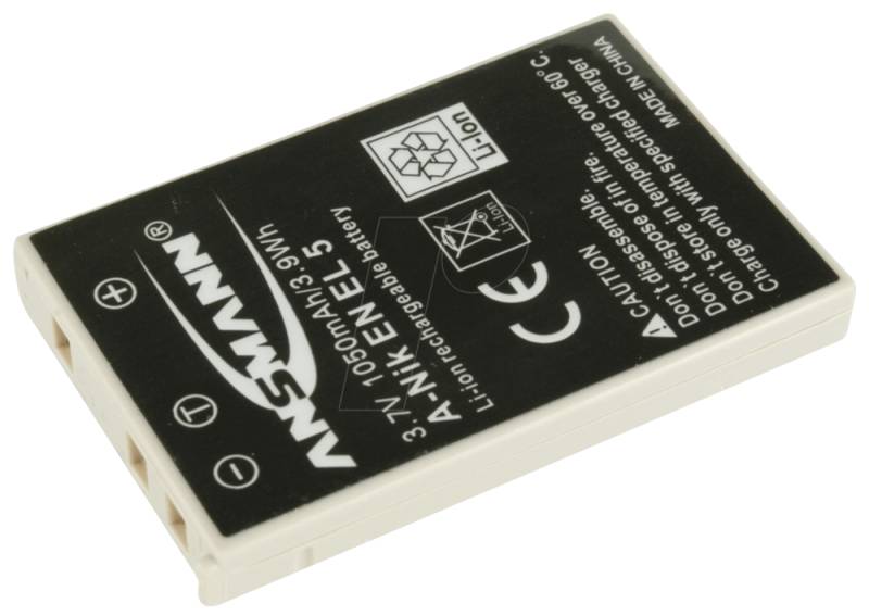 ANS 5022333 - Akku, Digitalkamera, kompatibel, 1050 mAh, Nikon von Ansmann