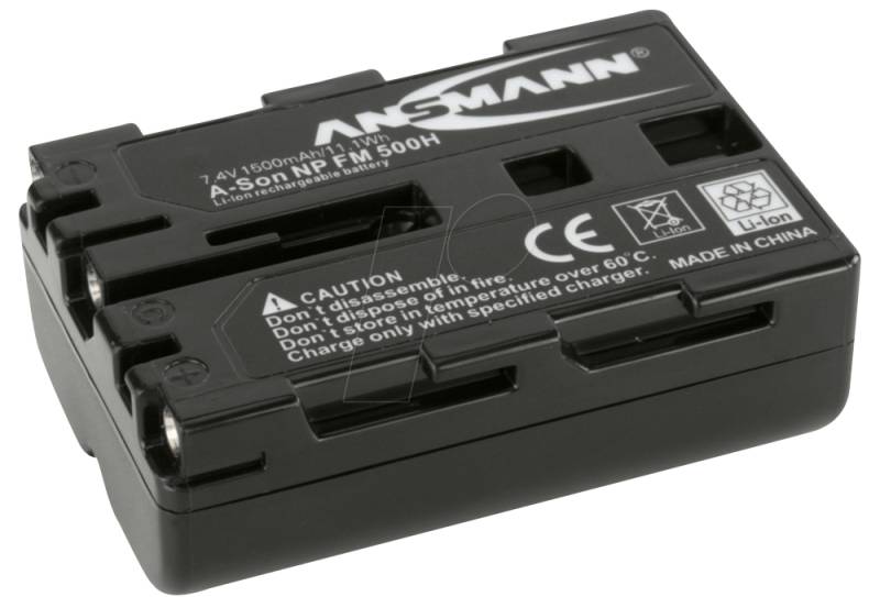 ANS 5044503 - Akku, Digitalkamera, kompatibel, 1600 mAh, Sony von Ansmann