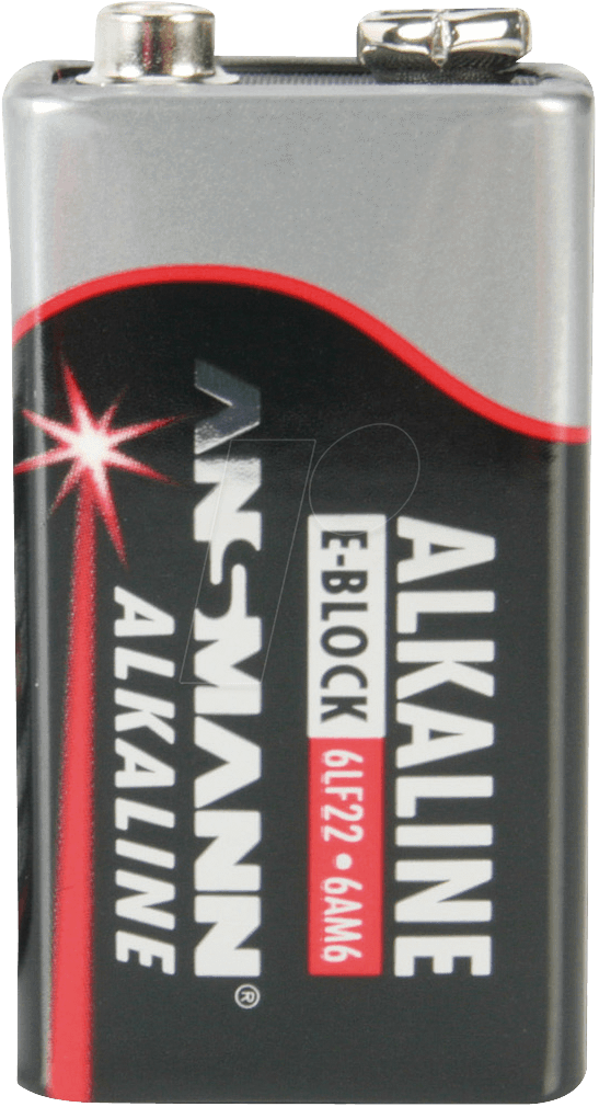 ANS RED 2X9V - Red, Alkaline Batterie, 9-V-Block, 2er-Pack ANS RED 2X9V - Red, Alkaline Batterie, 9-V-Block, 2er-Pack von Ansmann