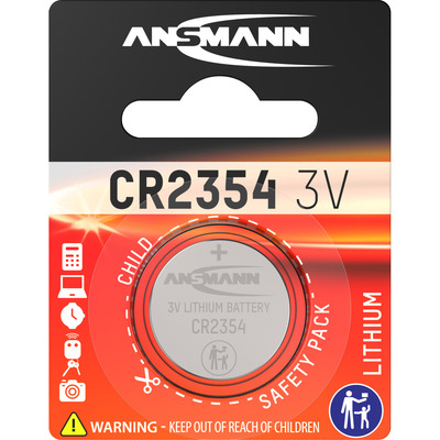 ANSMANN 1516-0012 Knopfzelle CR2354 3V Lithium von Ansmann