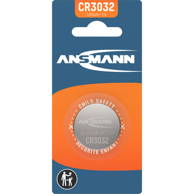 ANSMANN 1516-0013 Knopfzelle CR3032 3V Lithium ANSMANN 1516-0013 Knopfzelle CR3032 3V Lithium von Ansmann