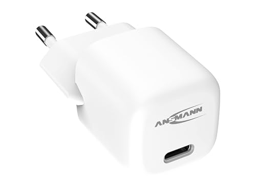 ANSMANN 30W USB-C Ladegerät Mini GaN PD3.0 USB Typ C Charger Netzteil mit Power Delivery für iPhone 13/13 mini/13 Pro Max/12/12 Mini/iPad Nano Ladestecker 30W Schnellladegerät Netzstecker Type-C ANSMANN 30W USB-C Ladegerät Mini GaN PD3.0 USB Typ C Charger Netzteil mit Power Delivery für iPhone 13/13 mini/13 Pro Max/12/12 Mini/iPad Nano Ladestecker 30W Schnellladegerät Netzstecker Type-C von Ansmann