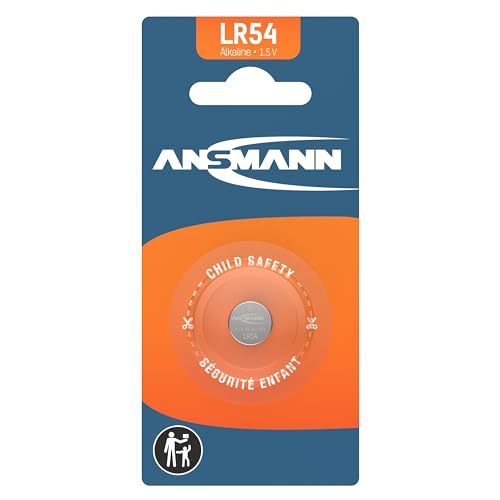 ANSMANN 5015313 Knofpzelle Batterie Alkaline LR54 - 1,5V von Ansmann