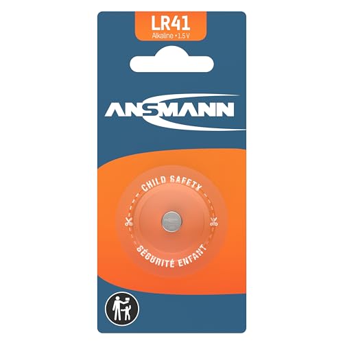 ANSMANN 5015332 Knofpzelle Batterie Alkaline LR41 - 1,5V von Ansmann