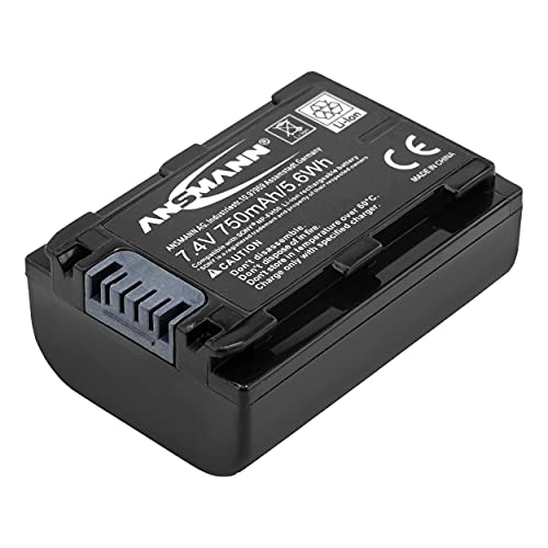 ANSMANN Akku für Fotokameras A-Son NP FH 50 Li-Ion Digicam Akku 7,4V/700mAh für Sony Foto Digitalkamera / Ideal als Zweitakku und Ersatzakku / Perfekt für professionelle und Hobby-Fotografie von Ansmann