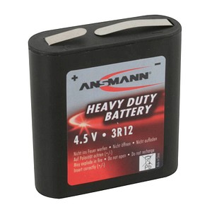 ANSMANN Batterie 3R12 Flachbatterie 4,5 V von Ansmann