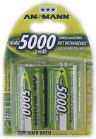 ANSMANN - Batterie D Typ NiMH 5000 mAh (5030921) von Ansmann