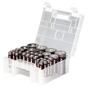 ANSMANN Batterien-Set Red Alkaline Baby C, Micro AAA, Mono D, Mignon AA, E-Block von Ansmann