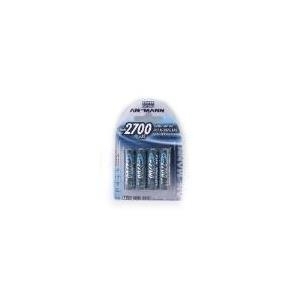 ANSMANN Energy Mignon - Batterie 4 x AA Typ NiMH 2700 mAh (5030842) von Ansmann