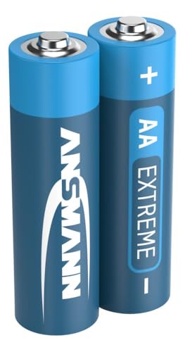 ANSMANN Extreme Lithium Batterie AA Mignon 2er Pack - 1,5V, LR6 - hohe Kapazität, extrem leich, 700% mehr Power von Ansmann