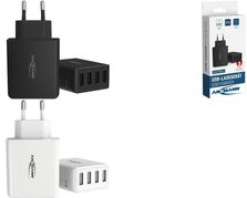 ANSMANN Home Charger HC430 - Netzteil - 30 Watt - 6 A - 4 Ausgabeanschlussstellen (USB) - weiß (1001-0113) von Ansmann
