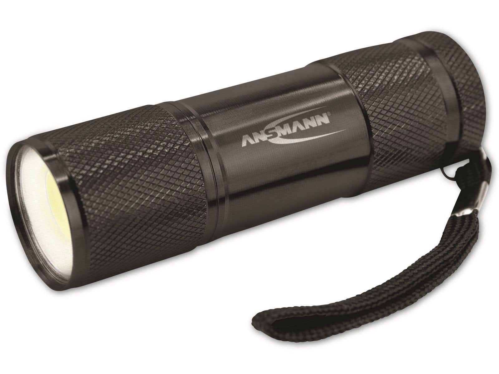 ANSMANN LED-Taschenlampe Action COB, Alu, 175 lm, batteriebetrieben von Ansmann
