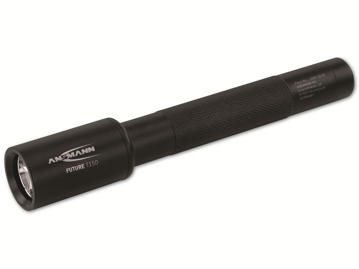 ANSMANN LED-Taschenlampe Future T150, Alu, 3W, 150 lm, batteriebetrieben ANSMANN LED-Taschenlampe Future T150, Alu, 3W, 150 lm, batteriebetrieben von Ansmann