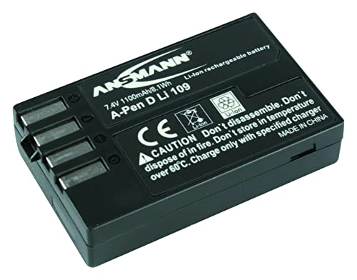 ANSMANN Li-Ion Akku A-Pen D-Li 109 7 4V / Typ 1100mAh / Leistungsstarke Akkubatterie für Foto Digitalkameras - der perfekte Ersatzakku für Pentax Digicam uvm. ANSMANN Li-Ion Akku A-Pen D-Li 109 7 4V / Typ 1100mAh / Leistungsstarke Akkubatterie für Foto Digitalkameras - der perfekte Ersatzakku für Pentax Digicam uvm. von Ansmann