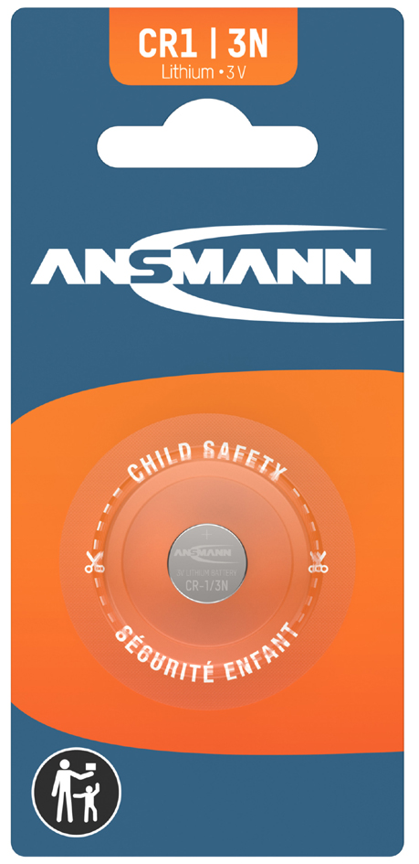 ANSMANN Lithium Knopfzelle CR1/3N, 3 Volt, 1er Blister ANSMANN Lithium Knopfzelle CR1/3N, 3 Volt, 1er Blister von Ansmann