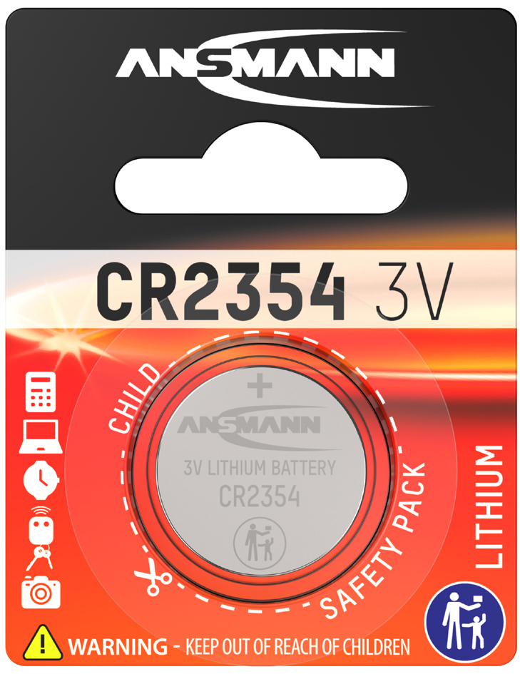 ANSMANN Lithium Knopfzelle CR2354, 3 Volt, 1er Blister ANSMANN Lithium Knopfzelle CR2354, 3 Volt, 1er Blister von Ansmann