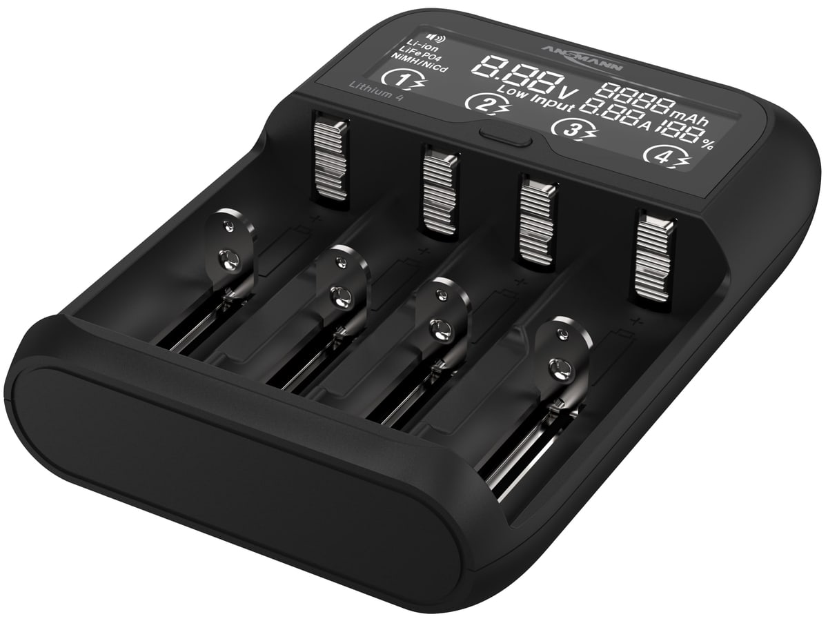 ANSMANN Lithium-Ladegerät Lithium 4 ANSMANN Lithium-Ladegerät Lithium 4 von Ansmann