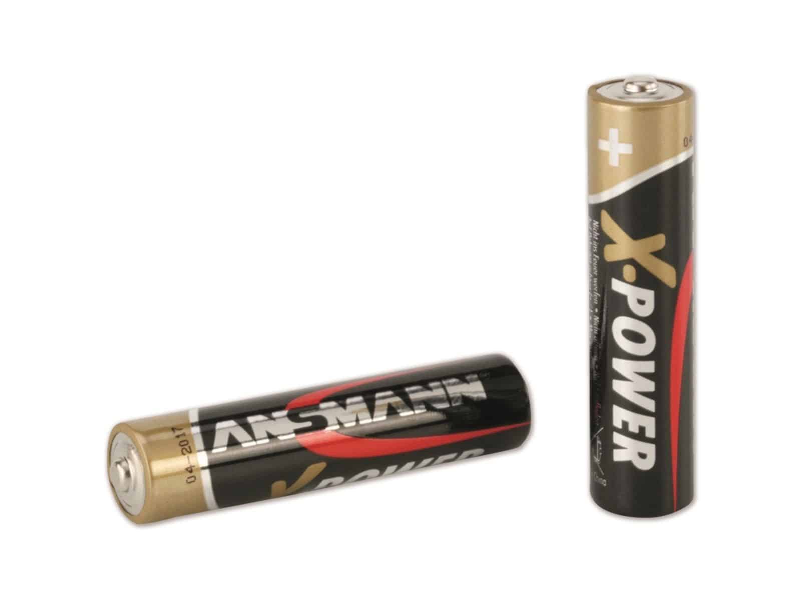 ANSMANN Micro-Batterie, XPower, 1300mAh, 4 Stück von Ansmann