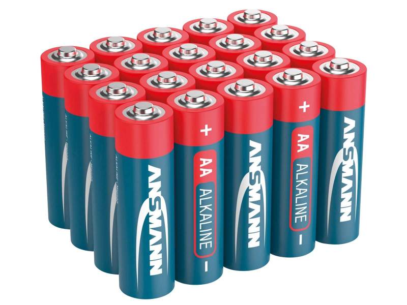 ANSMANN Mignon-Batterie-Set, Alkaline, 20 Stück in einer Box, 1,5 V- von Ansmann