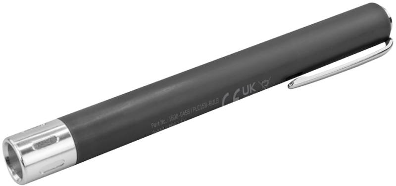 ANSMANN Stiftleuchte PLC15B, mit Glühbirne, schwarz/silber von Ansmann