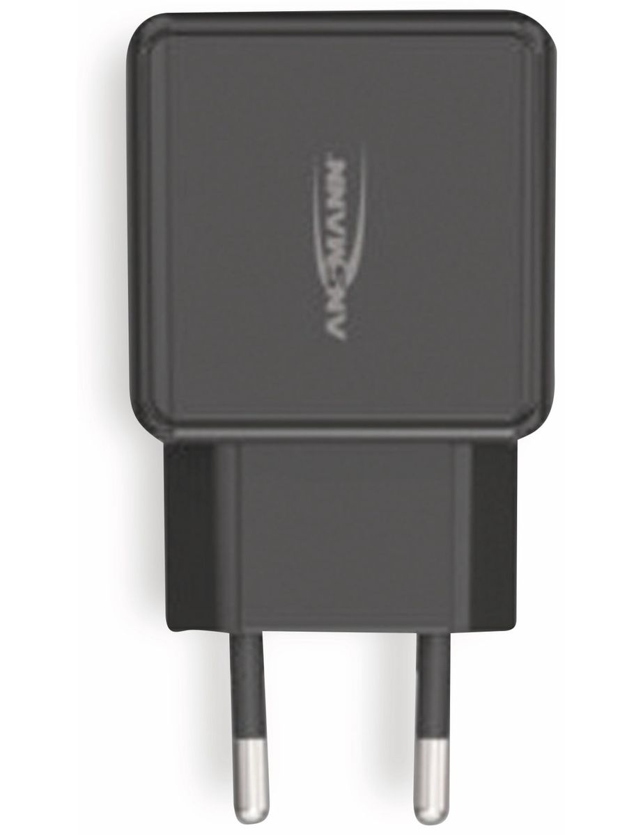 ANSMANN USB-Ladegerät HC212, 5 V, 2,4 A, 2-Port, schwarz von Ansmann