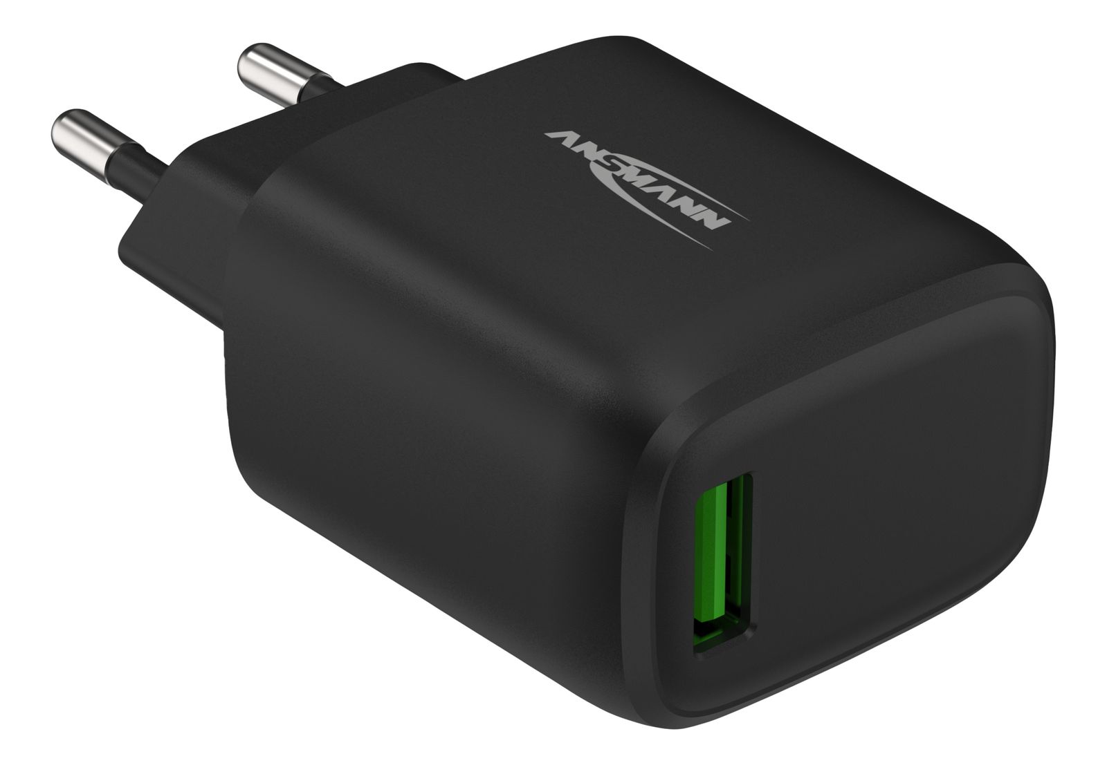 ANSMANN USB -Ladegerät Home Charger ,HC118QC /3 A/18 W/1 Port, schwarz von Ansmann