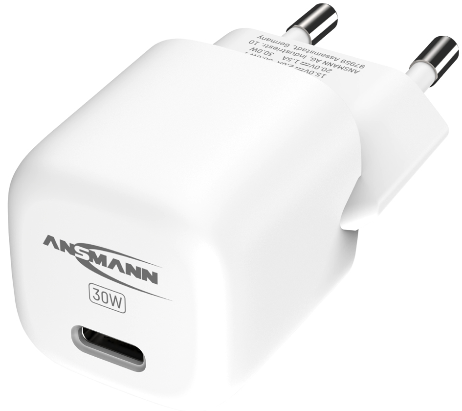 ANSMANN USB-Ladegerät Home Charger HC130PD-mini, USB-C von Ansmann