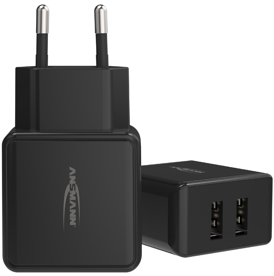 ANSMANN USB-Ladegerät Home Charger HC212, 2x USB-Kupplung von Ansmann