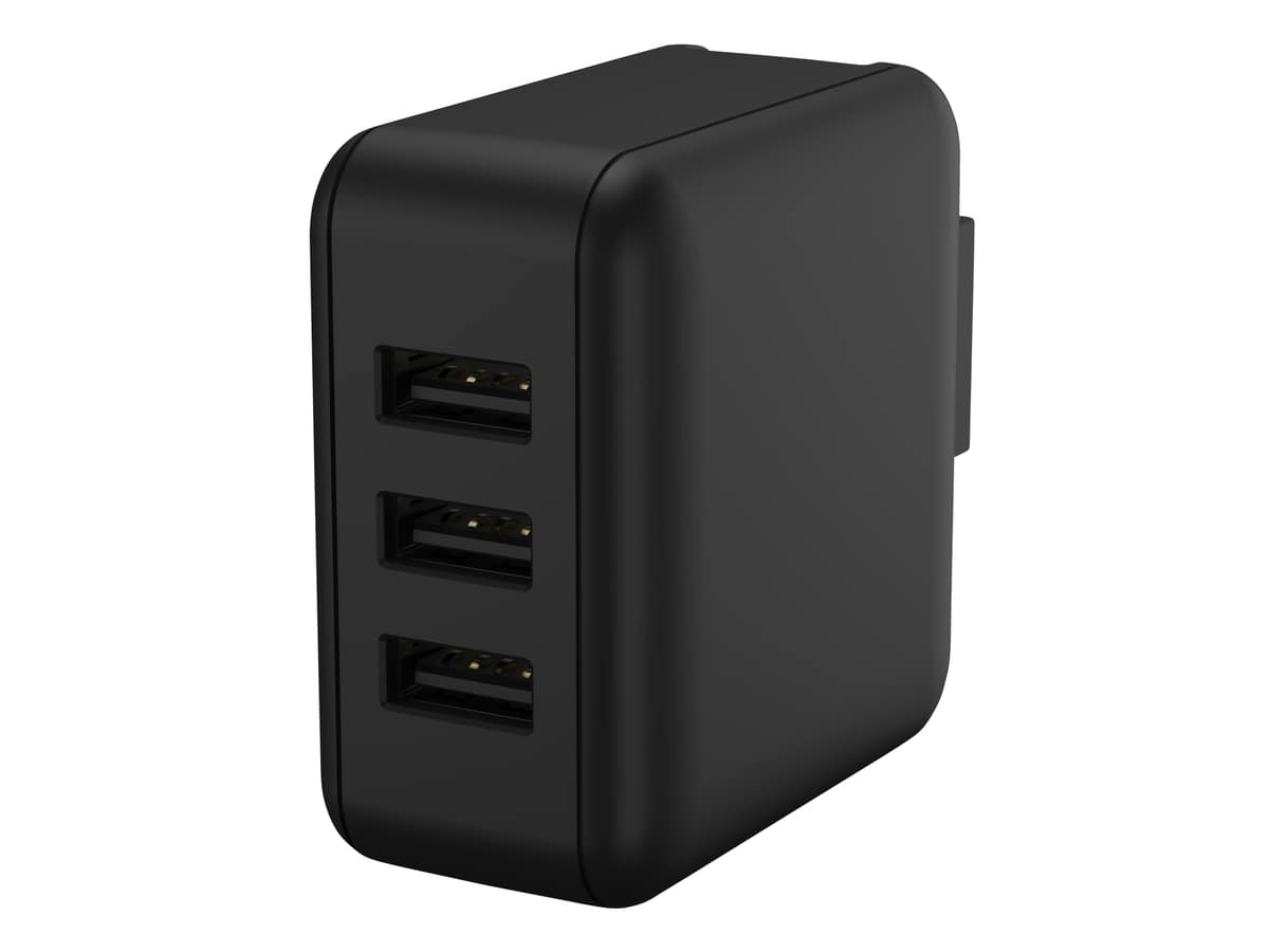 ANSMANN USB-Ladegerät TC315, 3 A, 15 W, 3x USB-A, schwarz ANSMANN USB-Ladegerät TC315, 3 A, 15 W, 3x USB-A, schwarz von Ansmann