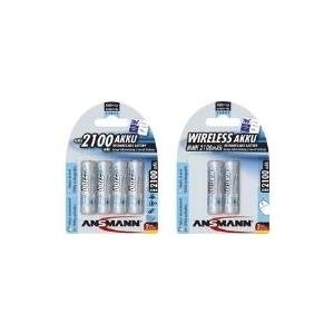 ANSMANN maxE - Batterie 4 x AA NiMH 2100 mAh (5035052) von Ansmann