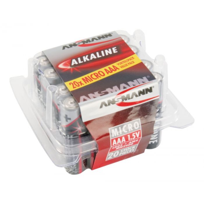 Alkaline Red, Batterie von Ansmann