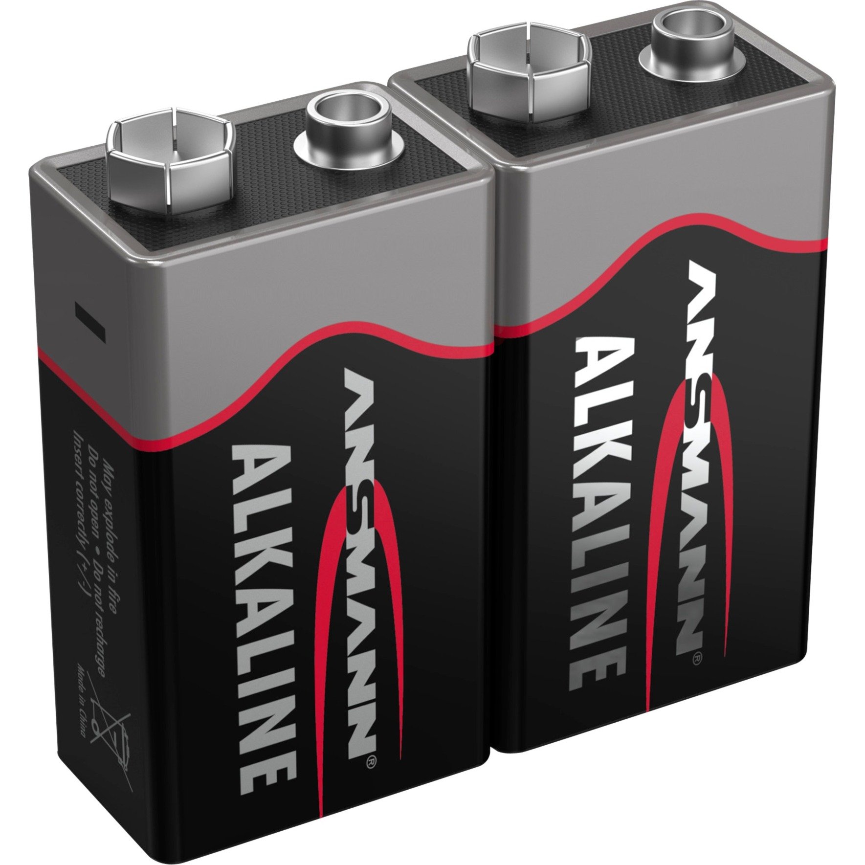 Alkaline Red, Batterie von Ansmann