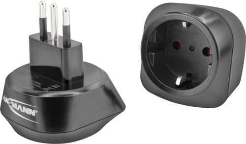 Ansmann 1250-0035 Reiseadapter EU to IT von Ansmann