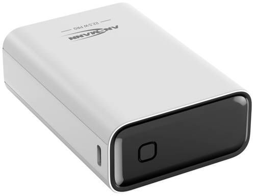 Ansmann 20000 mAh PB222PD w Powerbank 20000 mAh Power Delivery 3.0, Quick Charge 2.0 LiPo Weiß mit von Ansmann