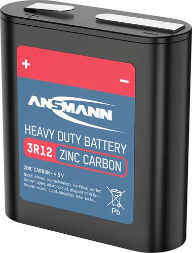 Ansmann 3R12 Flach-Batterie Zink-Kohle 1700 mAh 4.5V 1St. von Ansmann