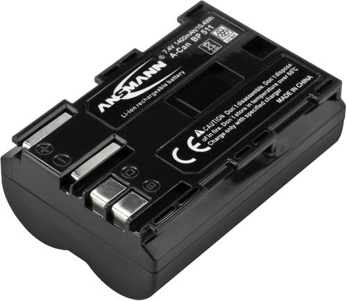 Ansmann A-Can BP 511 Kamera-Akku ersetzt Original-Akku (Kamera) BP-511 7.4V 1400 mAh von Ansmann